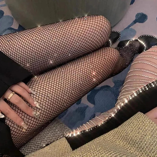 Rhinestone Tights