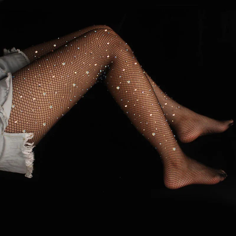 Rhinestone Tights